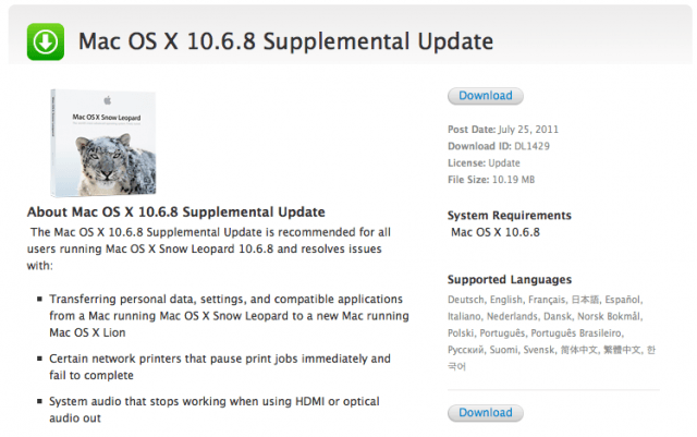 Mac Osx Download For 10.6.8